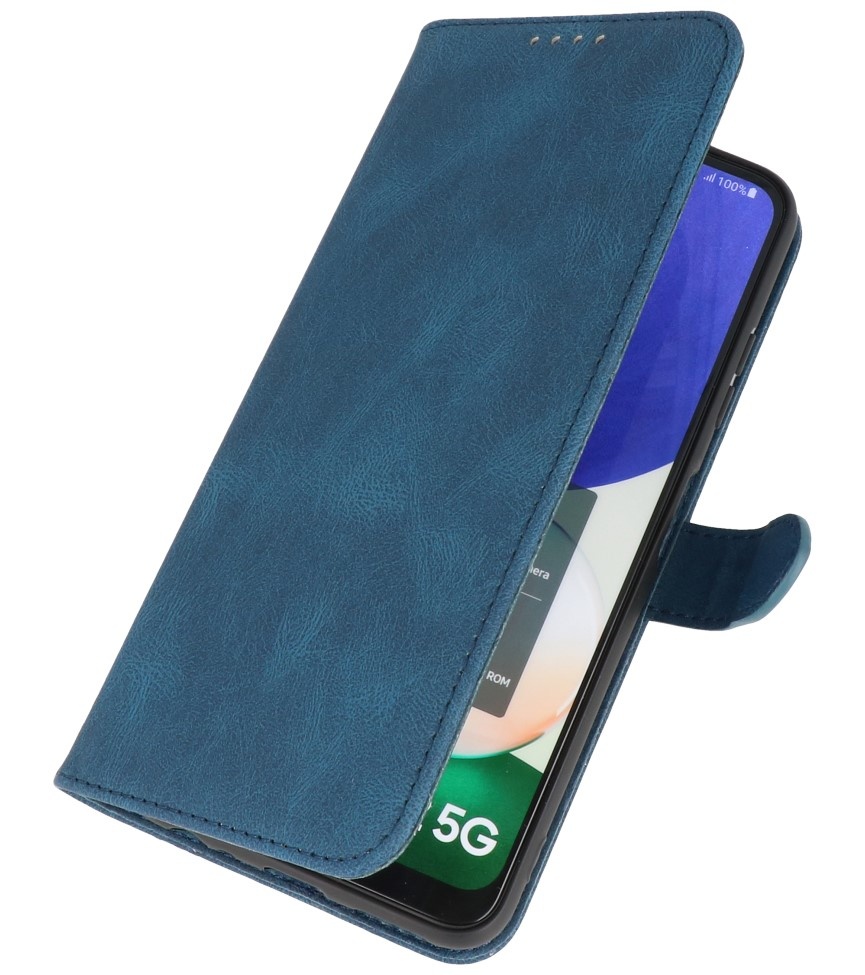 Wallet Cases Case for Samsung Galaxy A22 5G Blue