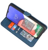 Wallet Cases Case for Samsung Galaxy A22 5G Blue