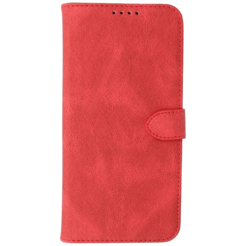 Etui portefeuille pour Samsung Galaxy A22 5G Rouge