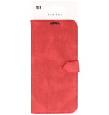 Wallet Cases Hoesje voor Samsung Galaxy A22 5G Rood