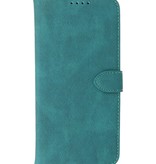 Funda Cartera para Samsung Galaxy A22 5G Verde Oscuro