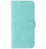 Wallet Cases Hoesje voor Samsung Galaxy A22 5G Turquoise