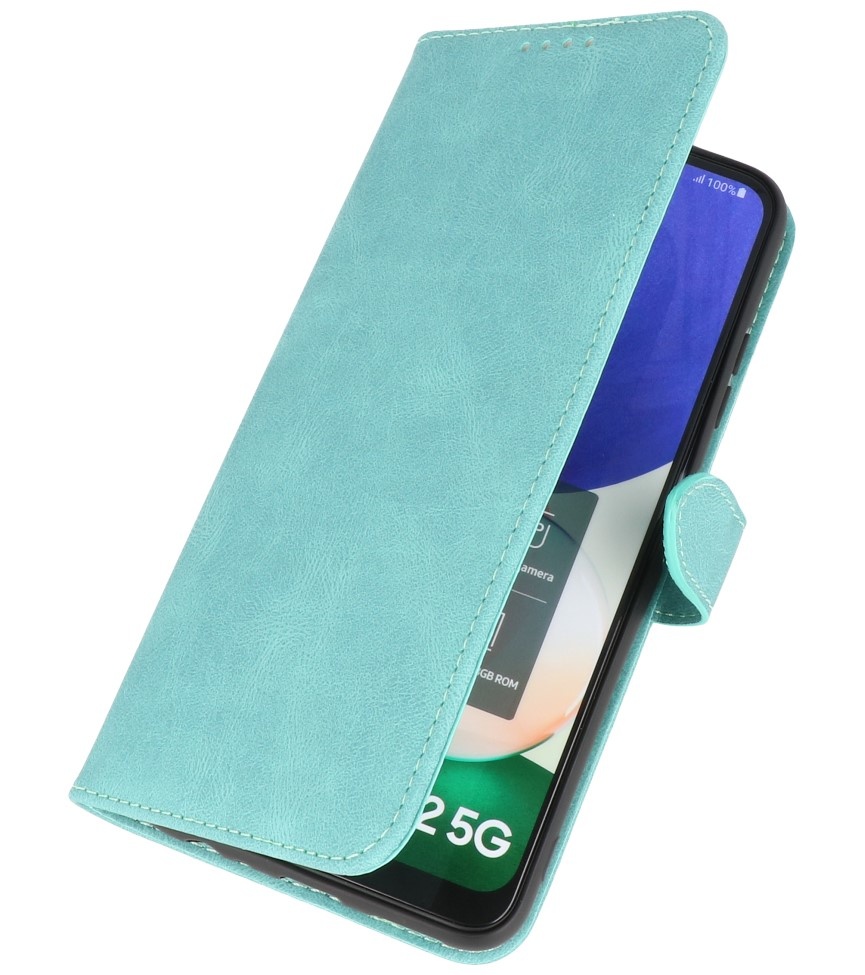 Etui portefeuille Etui pour Samsung Galaxy A22 5G Turquoise