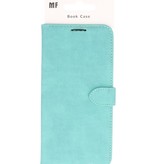 Estuche tipo billetera para Samsung Galaxy A22 5G Turquesa