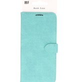 Wallet Cases Hoesje voor Samsung Galaxy A22 5G Turquoise