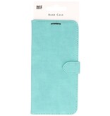 Wallet Cases Hoesje voor Samsung Galaxy A22 5G Turquoise
