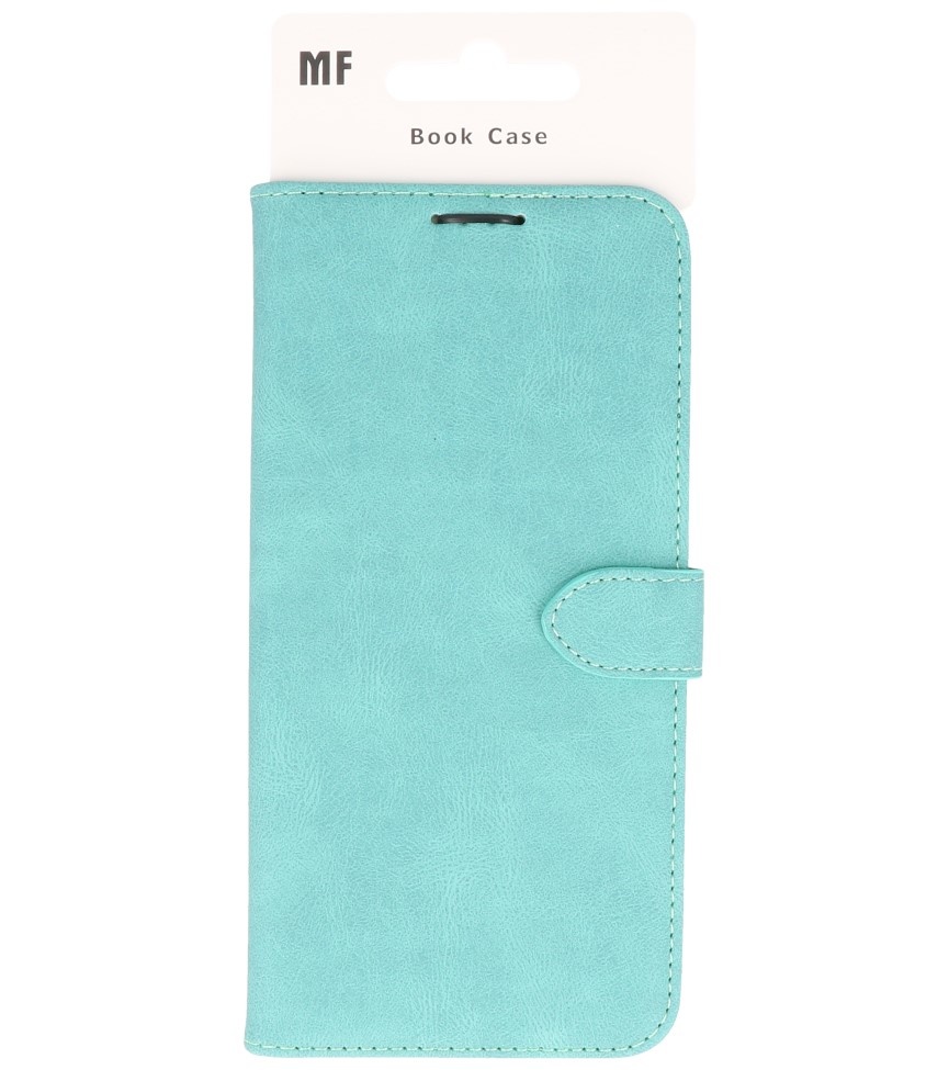 Wallet Cases Hoesje voor Samsung Galaxy A22 5G Turquoise