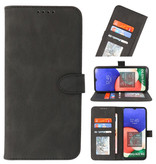 Wallet Cases Hülle für Samsung Galaxy A22 5G Schwarz