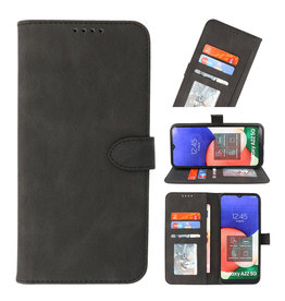 Estuche tipo billetera para Samsung Galaxy A22 5G Negro