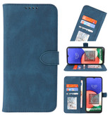 Wallet Cases Case for Samsung Galaxy A22 5G Blue