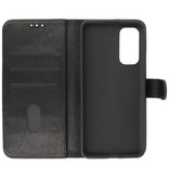 Bookstyle Wallet Cases Hülle für OnePlus Nord 2 5G Schwarz