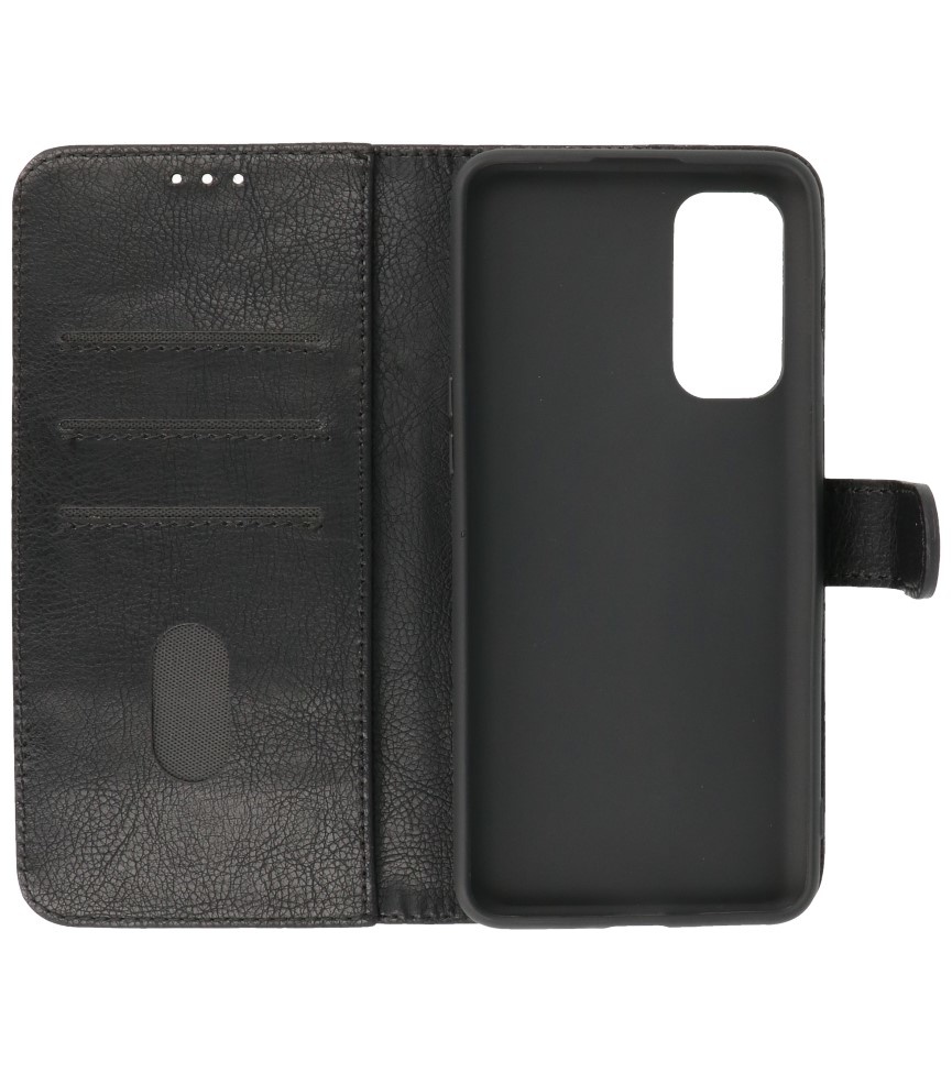 Estuche Bookstyle Wallet Cases para OnePlus Nord 2 5G Negro