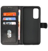 Bookstyle Wallet Cases Hoesje voor OnePlus Nord 2 5G Zwart