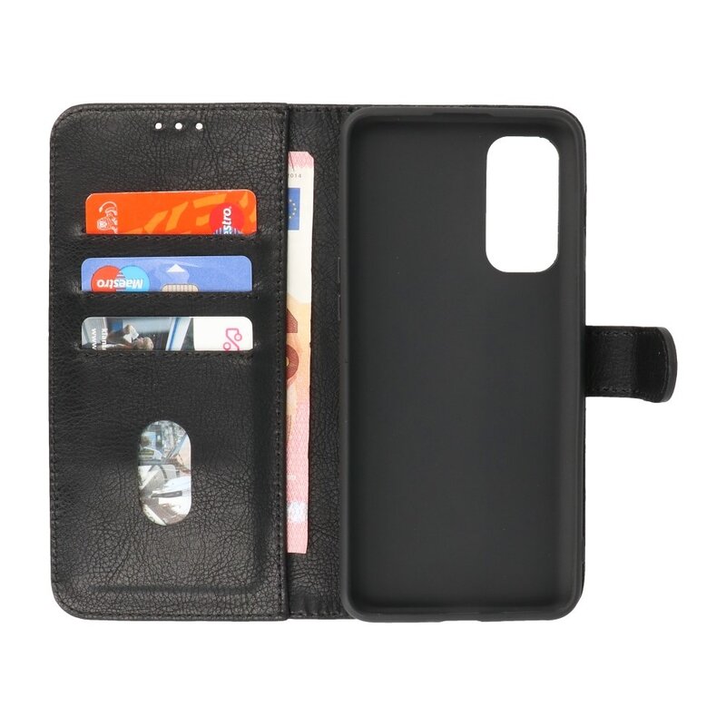 Bookstyle Wallet Cases Case for OnePlus Nord 2 5G Black