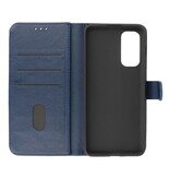 Estuche Bookstyle Wallet Cases para OnePlus Nord 2 5G Azul marino
