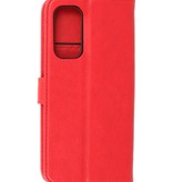 Bookstyle Wallet Cases Hülle für OnePlus Nord 2 5G Rot