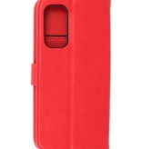 Estuche Bookstyle Wallet Cases para OnePlus Nord 2 5G Rojo