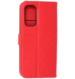 Bookstyle Wallet Cases Hülle für OnePlus Nord 2 5G Rot