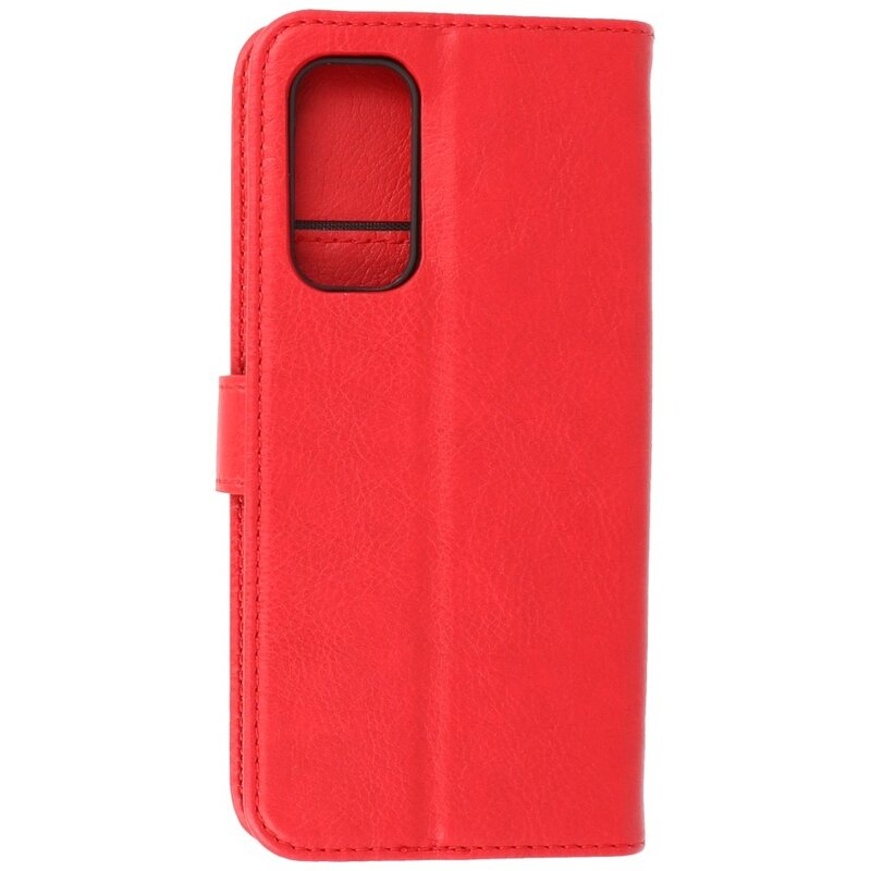 Bookstyle Wallet Cases Case for OnePlus Nord 2 5G Red