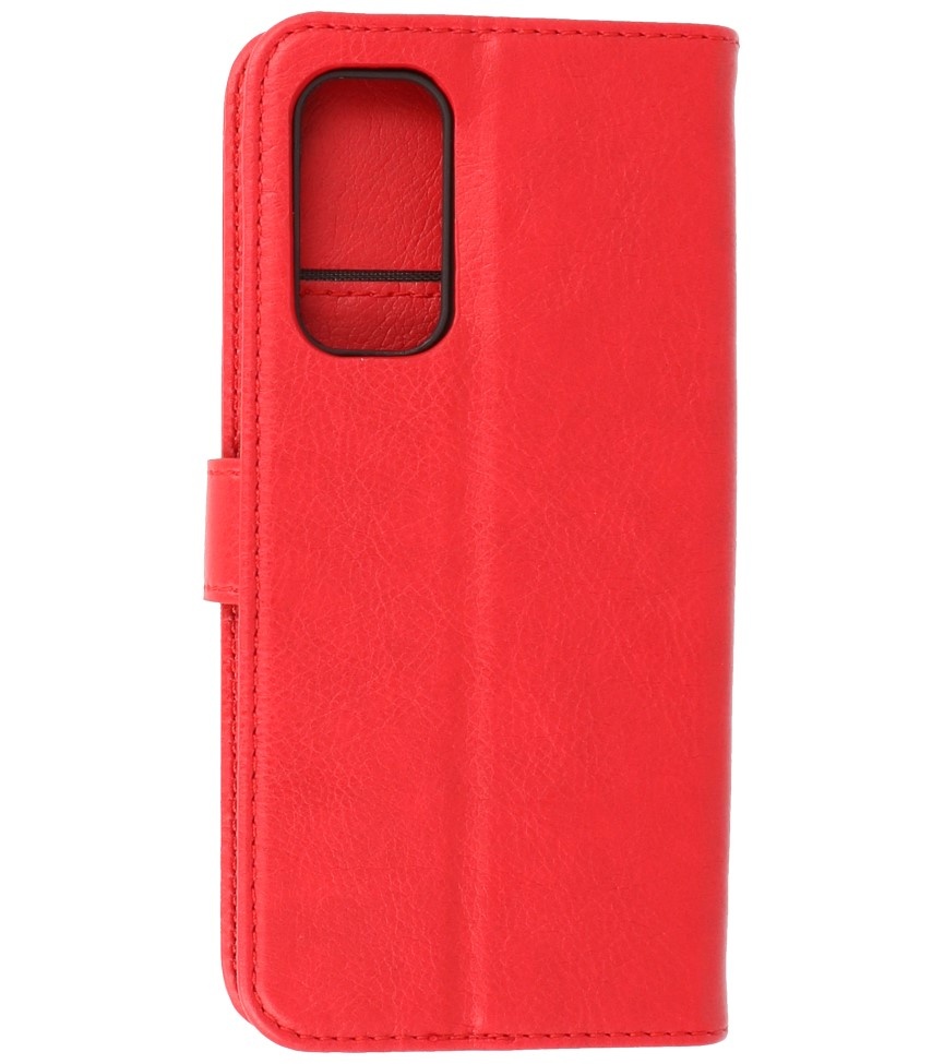 Bookstyle Wallet Cases Case for OnePlus Nord 2 5G Red