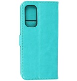 Étui portefeuille Bookstyle Étui pour OnePlus Nord 2 5G Vert