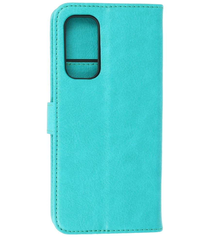 Bookstyle Wallet Cases Hülle für OnePlus Nord 2 5G Grün