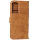 Étui portefeuille Bookstyle Étui pour OnePlus Nord 2 5G Marron