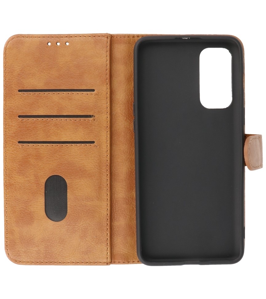 Bookstyle Wallet Cases Case for OnePlus Nord 2 5G Brown