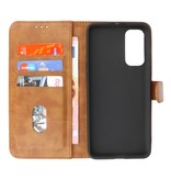 Bookstyle Wallet Cases Case for OnePlus Nord 2 5G Brown