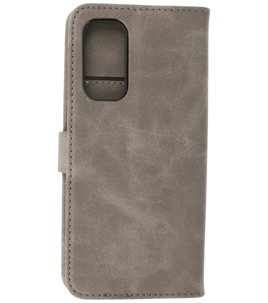 Bookstyle Wallet Cases Case for OnePlus Nord 2 5G Gray