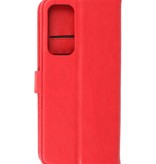 Bookstyle Wallet Cases Case Motorola Moto Edge 20 Rojo