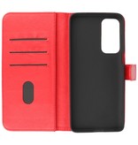 Bookstyle Wallet Cases Case Motorola Moto Edge 20 Rojo