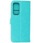 Custodie a portafoglio Bookstyle Custodia Motorola Moto Edge 20 Verde