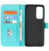 Bookstyle Wallet Cases Etui Motorola Moto Edge 20 Vert