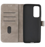Bookstyle Wallet Cases Case Motorola Moto Edge 20 Gris