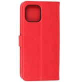 Bookstyle Wallet Cases Etui Motorola Moto Edge 20 Lite Rouge
