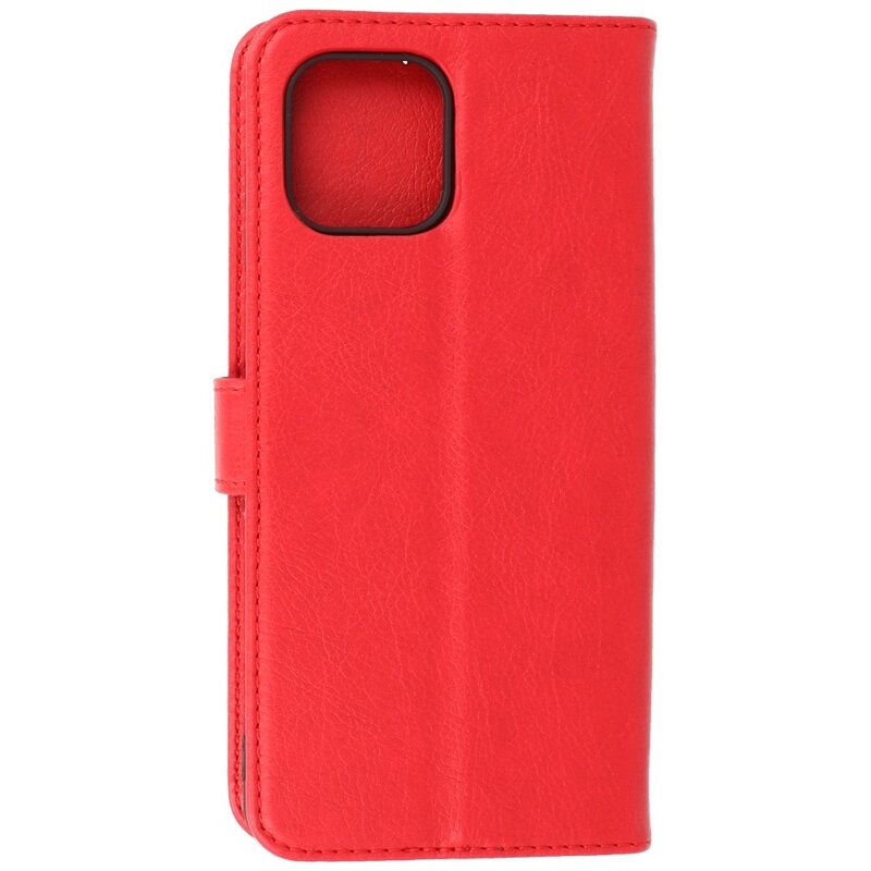 Custodie a portafoglio Bookstyle Custodia Motorola Moto Edge 20 Lite Rossa