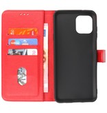 Bookstyle Wallet Cases Case Motorola Moto Edge 20 Lite Rojo