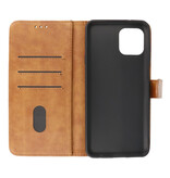 Bookstyle Wallet Cases Case Motorola Moto Edge 20 Lite Marrón
