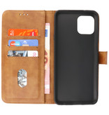 Bookstyle Pung etui Etui Motorola Moto Edge 20 Lite Brun