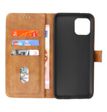 Bookstyle Wallet Cases Case Motorola Moto Edge 20 Lite Marrón
