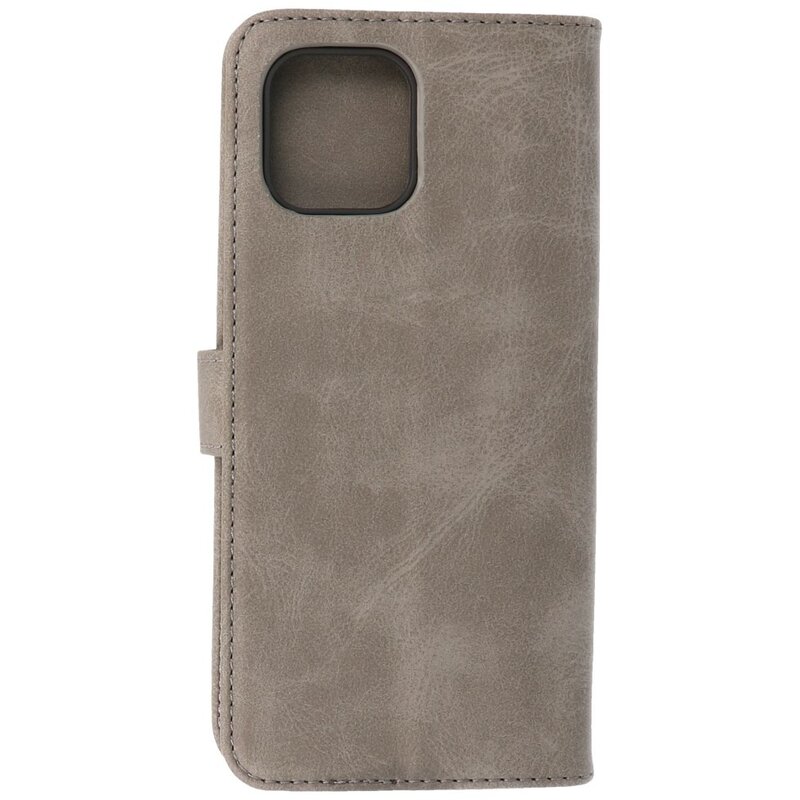 Custodie a portafoglio Bookstyle Custodia Motorola Moto Edge 20 Lite Grigio