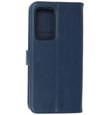Bookstyle Wallet Cases Case Motorola Moto Edge 20 Pro Navy