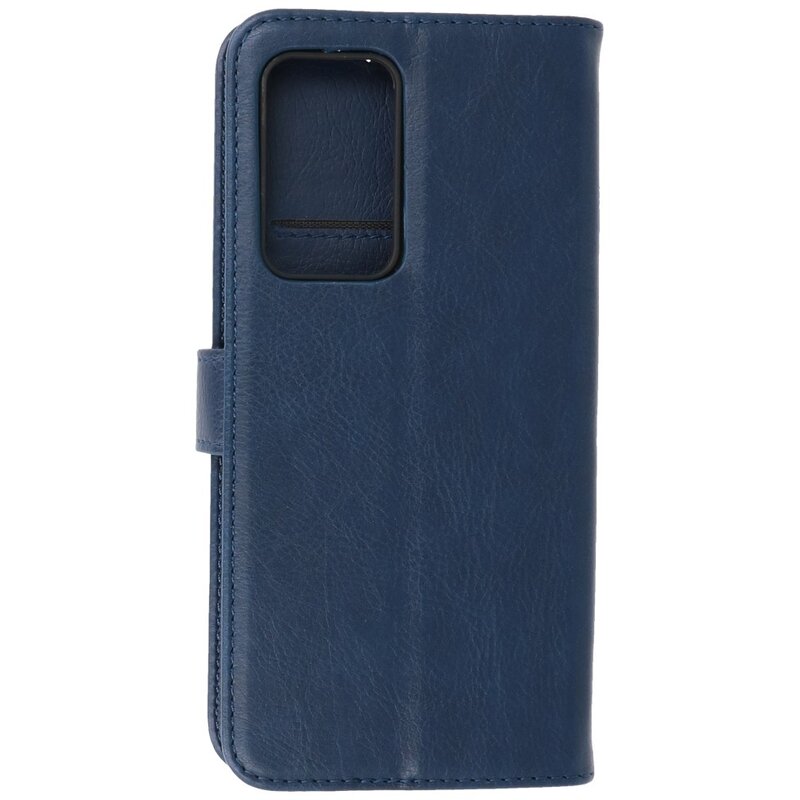 Bookstyle Wallet Cases Etui Motorola Moto Edge 20 Pro Navy