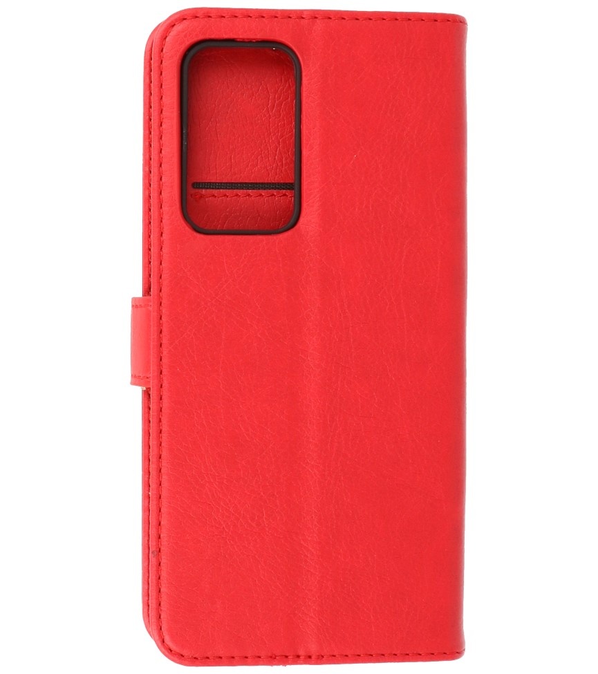 Bookstyle Wallet Cases Hülle Motorola Moto Edge 20 Pro Rot