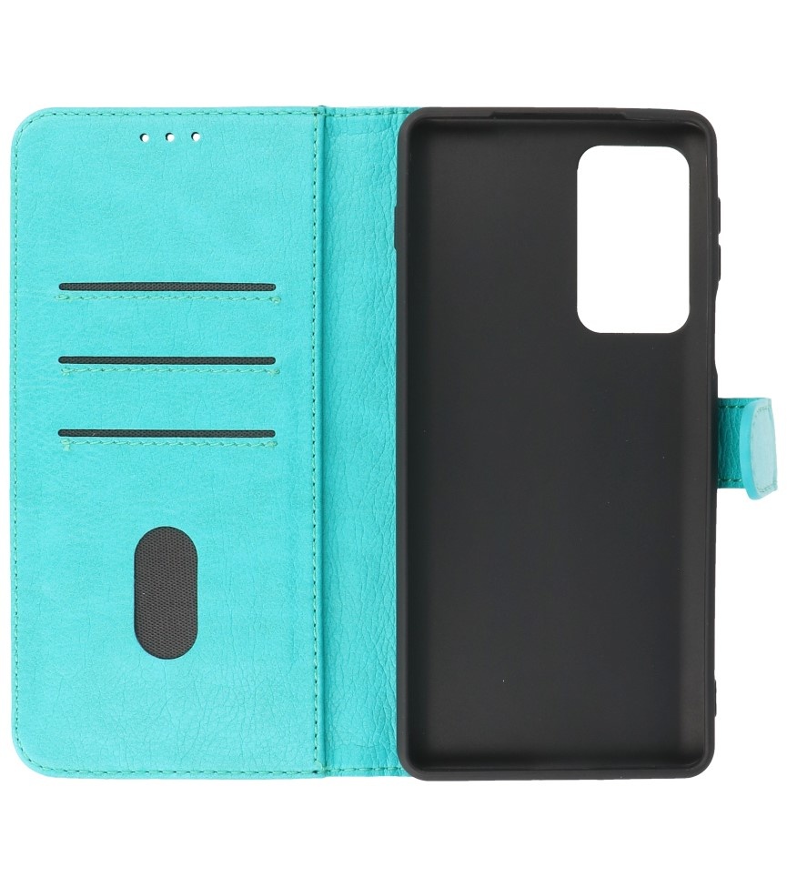 Bookstyle Wallet Cases Case Motorola Moto Edge 20 Pro Green