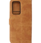 Bookstyle Wallet Cases Case Motorola Moto Edge 20 Pro Marrón