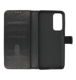 Custodie a portafoglio Bookstyle Custodia Motorola Moto Edge 2021 Nera