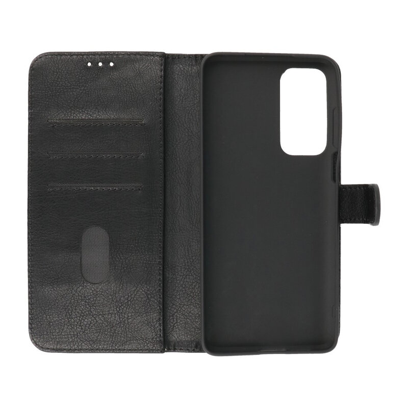 Custodie a portafoglio Bookstyle Custodia Motorola Moto Edge 2021 Nera