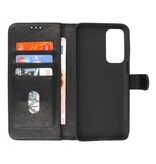 Custodie a portafoglio Bookstyle Custodia Motorola Moto Edge 2021 Nera